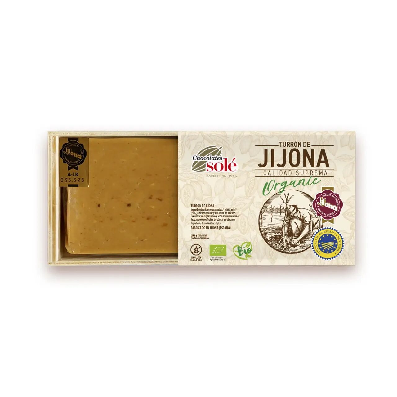Bio Jijona-i nugát 200g
